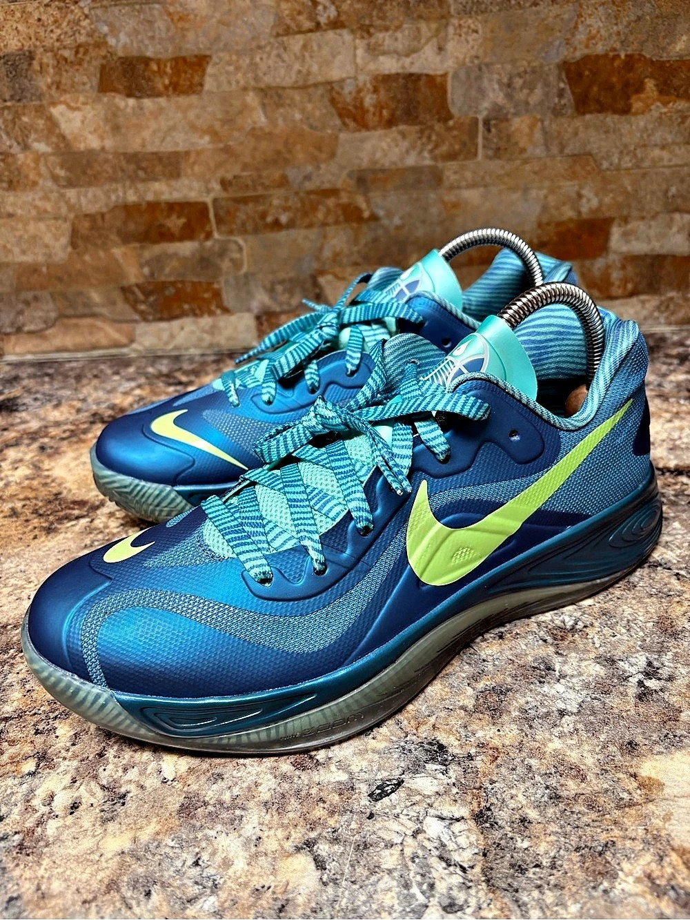 Nike Hyperfuse Low ELEMENTS PACK AQUA WATER 555034 403 Size 8.5